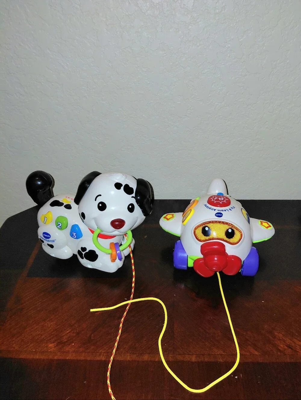 VTech Interactive Pull-Along Puppy & Airplane Learning Singing Toy Toddler
